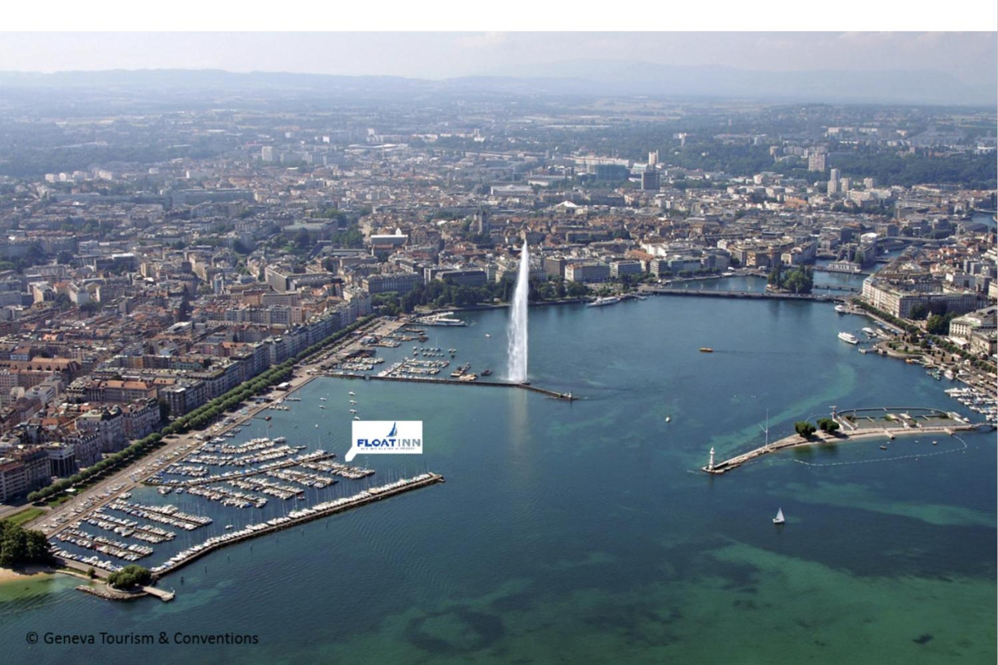Floatinn Boat-Bnb Genève Eksteriør billede