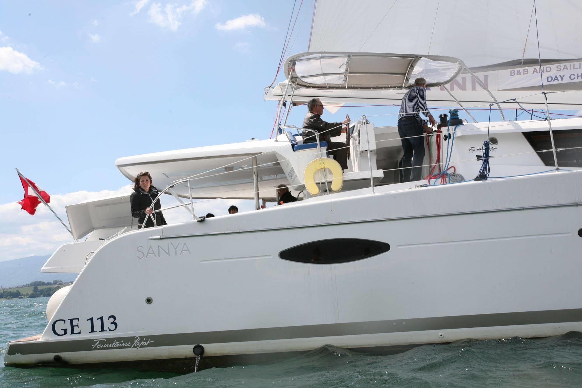 Floatinn Boat-Bnb Genève Eksteriør billede