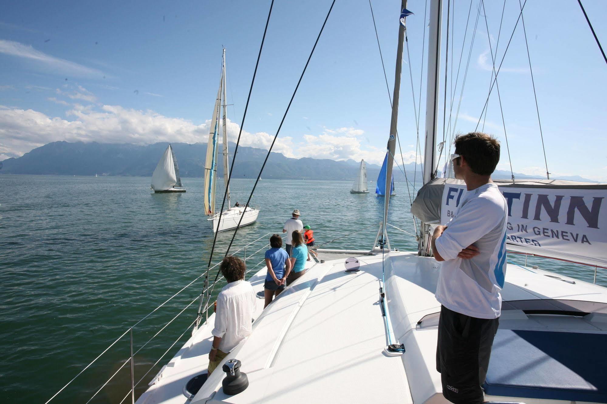 Floatinn Boat-Bnb Genève Eksteriør billede