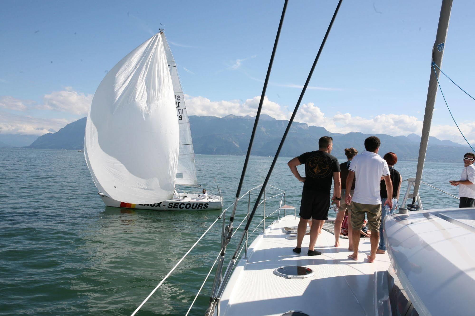 Floatinn Boat-Bnb Genève Eksteriør billede