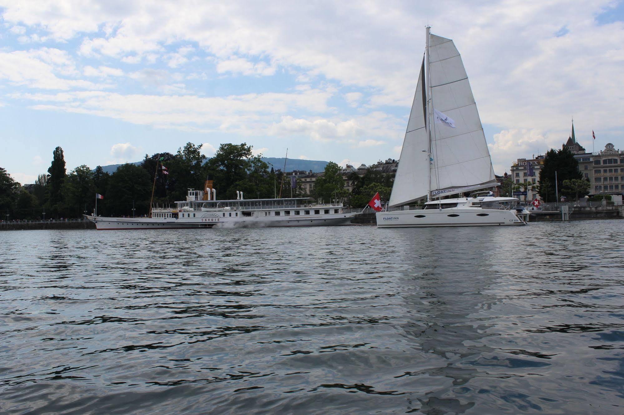 Floatinn Boat-Bnb Genève Eksteriør billede
